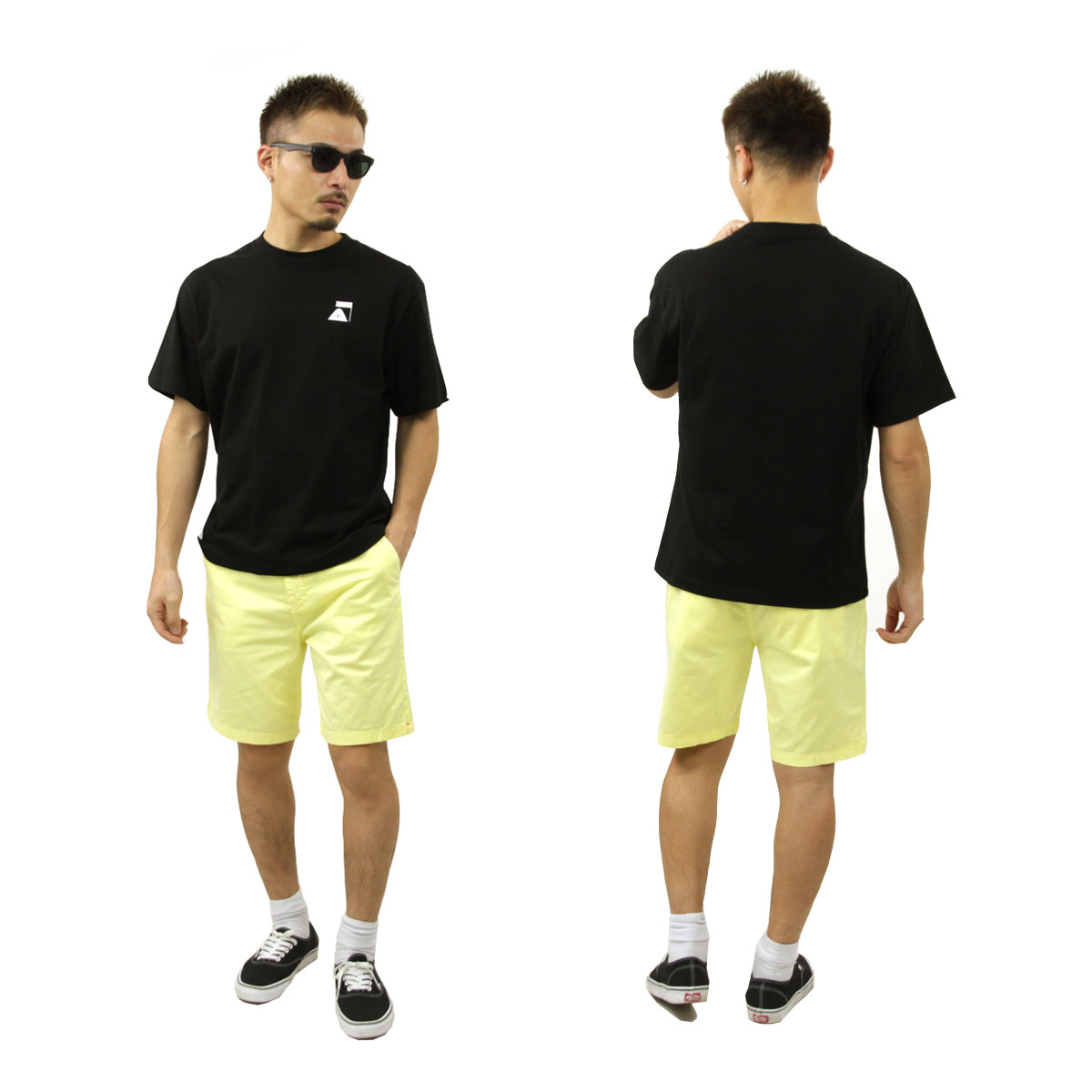 �����å�����ɥ����� �ܥȥॹ ��� ��������Ź SCOTCH��SODA ���硼�ȥѥ�� �������ȥ��� STUART GARMENT-DYED PIMA COTTON-BLEND CHINO SHORT PANTS 165959 0510 52504 40 LEMONADE A39B B1C C2D D4E E12F