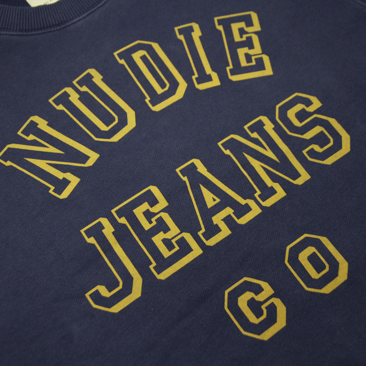 �̡��ǥ��������� �������å� ��� ��������Ź Nudie Jeans Ĺµ �ץ륪���С� ���롼�ͥå� �ȥ졼�ʡ� ���� �ץ��� LASSE CREW FLEECE 150487 B25 NAVY A62B B1C C1D D5E E06F