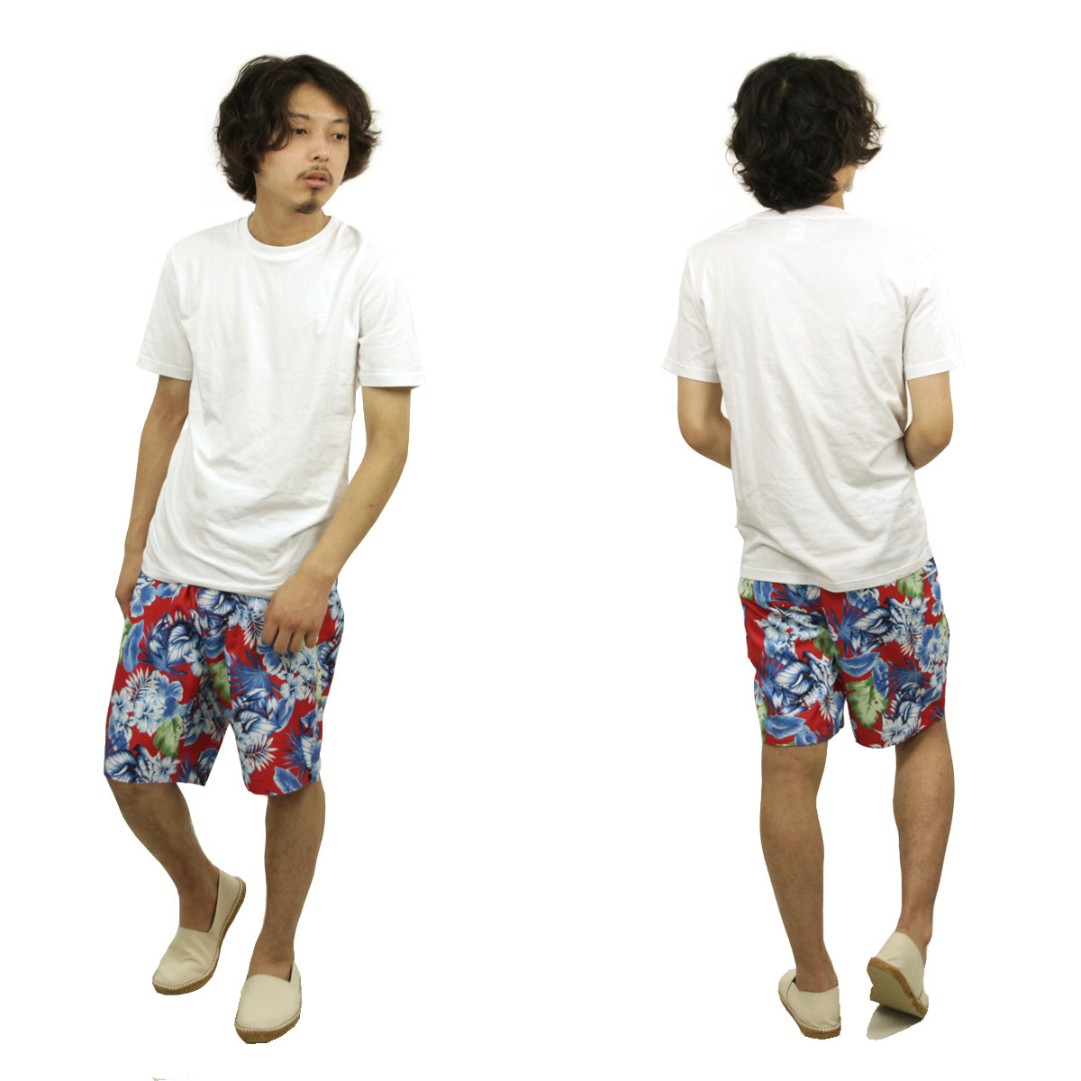 �ۥꥹ���� ���� ��� ������ HOLLISTER ������ѥ��  Floral Print Classic Fit Swim Shorts At The Knee 9 INSEAM 333-340-0475-059 A03B B1C C2D D7E E11F