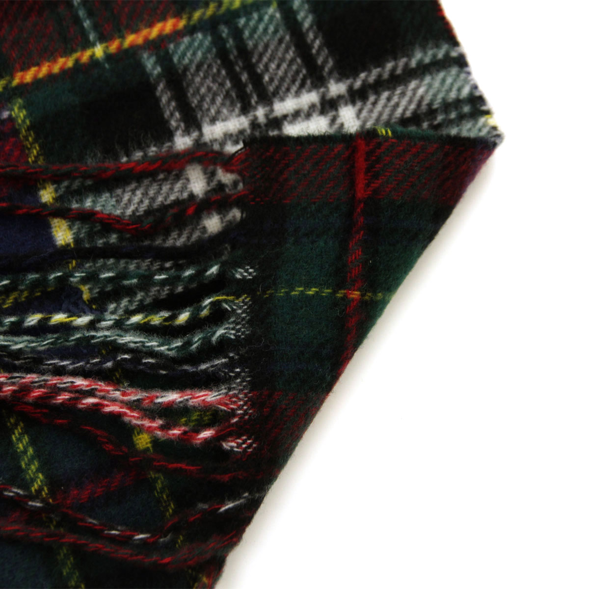 ݥ ե  ǥ ޥե顼  POLO RALPH LAUREN ѥå å PATCHWORK TARTAN MUFFLER PC0955 608 RED MULTI