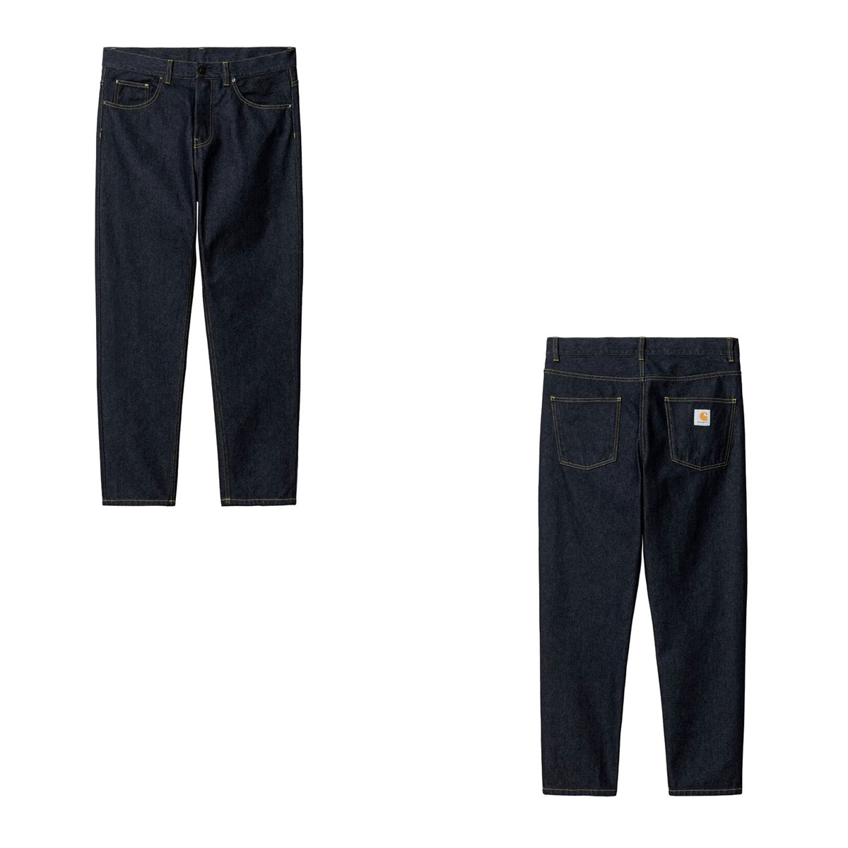 ϡ    CARHARTT WIP ܥȥॹ ǥ˥ ơѡ NEWEL PANT RELAXED TAPERED FIT DENIM BLUE ONE WASH I029208 012Y