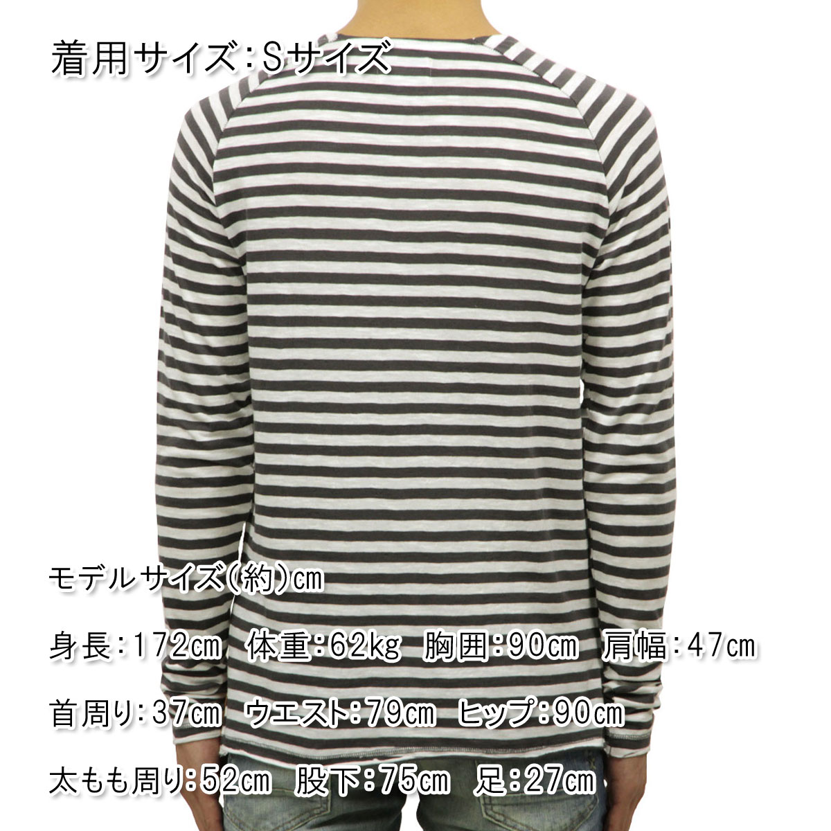 ̡ǥ T  Ź Nudie Jeans ĹµT Otto Raglan Sleeve 131338 4015 W14 White/Grey D15S25