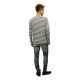 ̡ǥ T  Ź Nudie Jeans ĹµT Otto Raglan Sleeve 131338 4015 W14 White/Grey D15S25