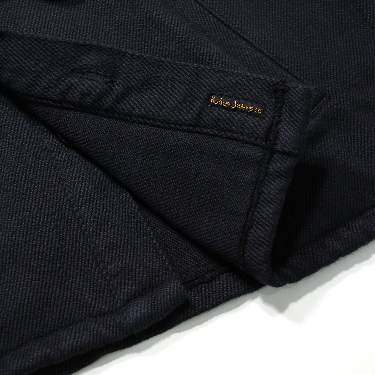 �̡��ǥ��������� ���㥱�å� ��� ��������Ź Nudie Jeans �������� ����ĥ��㥱�å� ELIAS TWILL OVERSHIRT JACKET BLACK B01 140607 3004 A62B B1C C1D D4E E13F