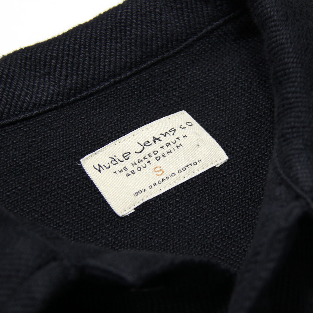 �̡��ǥ��������� ���㥱�å� ��� ��������Ź Nudie Jeans �������� ����ĥ��㥱�å� ELIAS TWILL OVERSHIRT JACKET BLACK B01 140607 3004 A62B B1C C1D D4E E13F