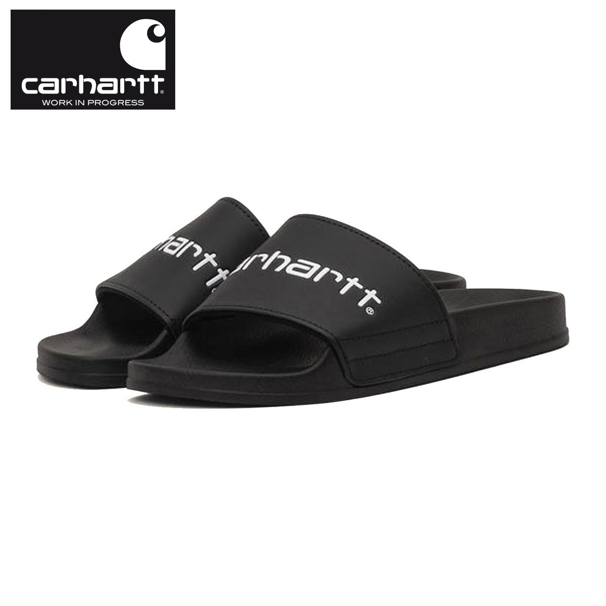 ϡ   ǥ Ź CARHARTT WIP  եȥ CARHARTT WIP SLIPPER BLACK / WHITE I027795 89 AB0B B3C C4D D3E E13F