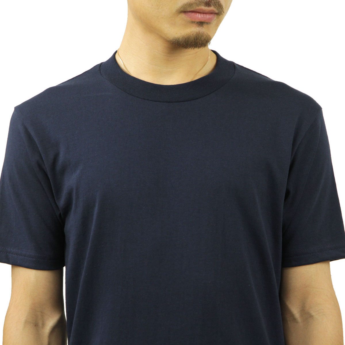 �ץ������ T����� ��� ������ PROCLUB ȾµT����� ���롼�ͥå�T����� COMFORT COTTON SHORT SLEEVE T-SHIRT NAVY #102  �礭�������� AB6B B1C C1D D1E E06F
