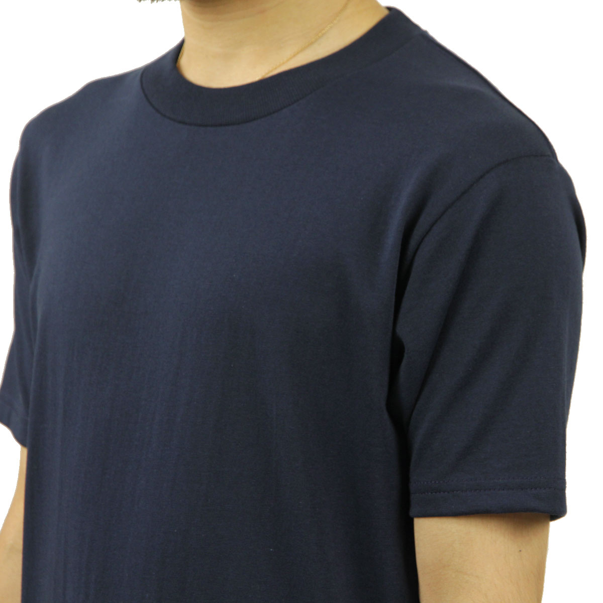 �ץ������ T����� ��� ������ PROCLUB ȾµT����� ���롼�ͥå�T����� COMFORT COTTON SHORT SLEEVE T-SHIRT NAVY #102  �礭�������� AB6B B1C C1D D1E E06F