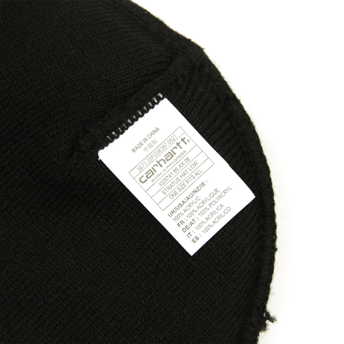 �����ϡ��� �ӡ��ˡ� ��� ��ǥ����� ��������Ź CARHARTT WIP ��å�����å� �˥å�˹ ˹�� STRATUS HAT LOW BLACK I025741 89 AB0B B3C C3D D4E E13F