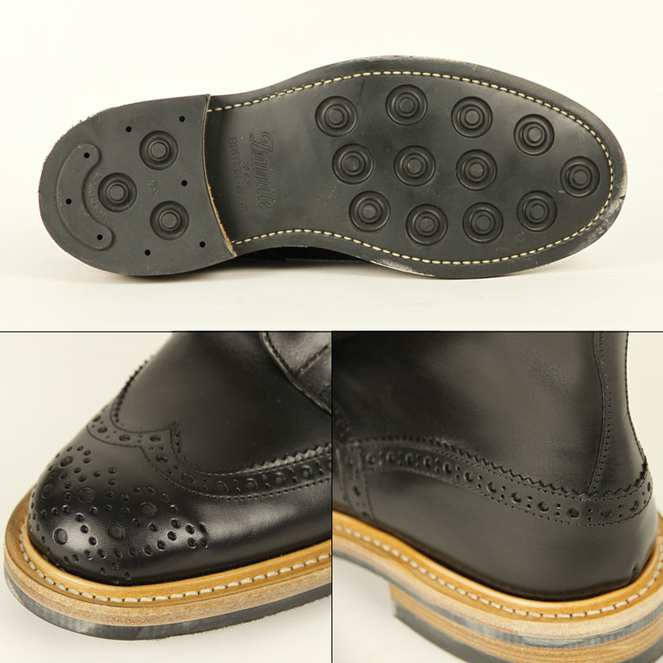 ȥå TRICKERS Ź 塼 TRICKER'S M2508 WING TIP SHOES BLACK A86B B1C C4D D5E E13F
