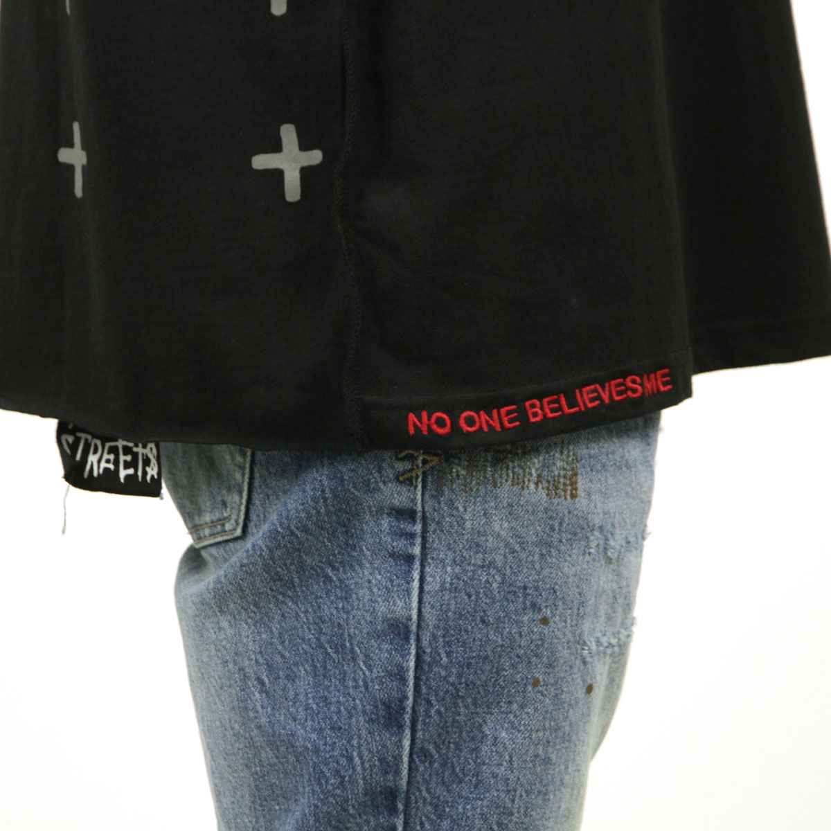 ���� ��� ȾµT����� ��������Ź Ksubi ���롼�ͥå� �Хå��ץ��� CONSPIRACY BIGGIE SHORT SLEEVE TEE JET BLACK MSP24TE016 BLACK