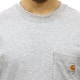 �����ϡ��� CARHARTT ������ ��� Ⱦµ�ݥ��å�T����� WORKWEAR POCKET SHORT-SLEEVE T-SHIRT K87 HGY HEATHER GRAY A11B B1C C1D D1E E02F