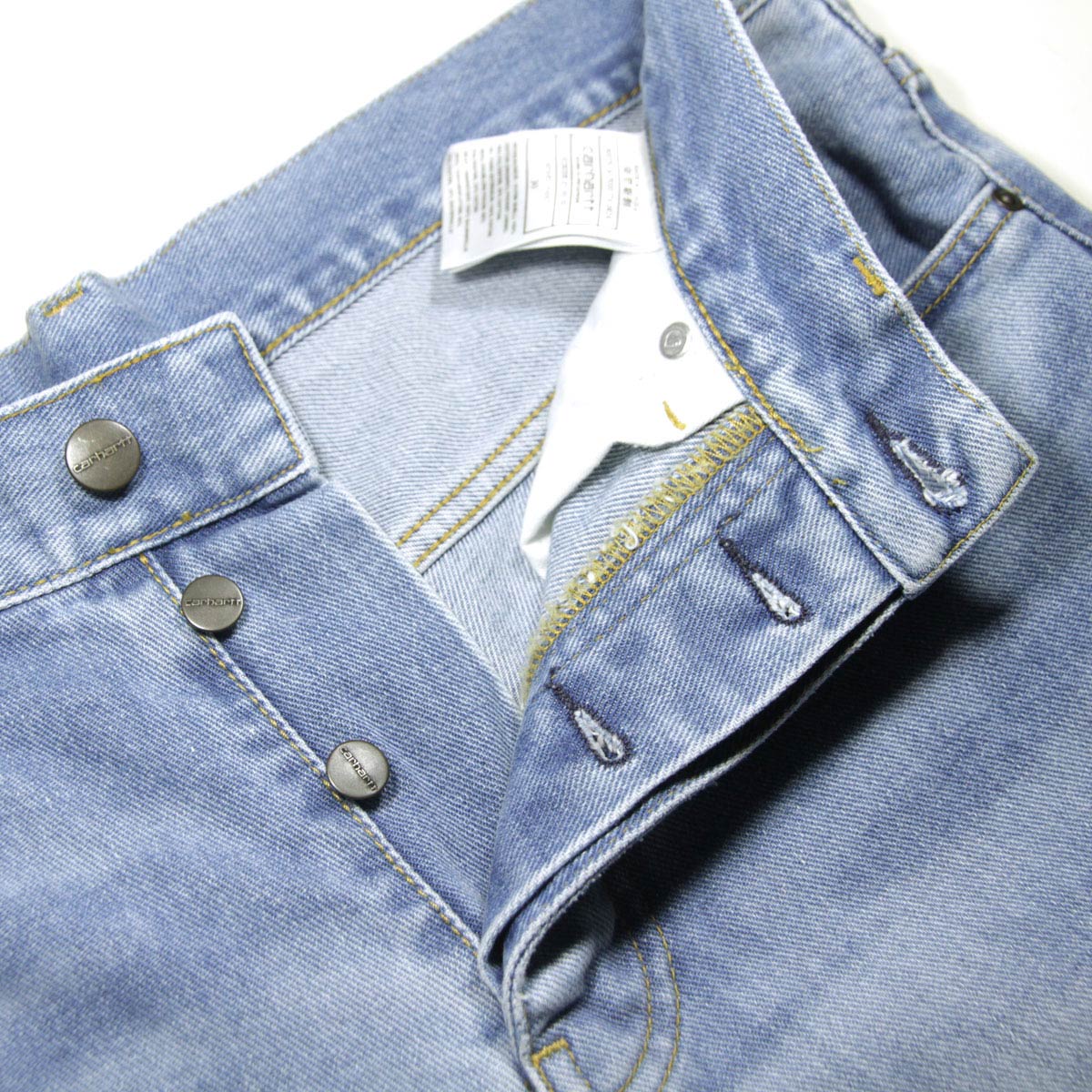 �����ϡ��� ��� ������ ������ CARHARTT WIP �ܥȥॹ �ǥ˥� �ơ��ѡ��� NEWEL PANT RELAXED TAPERED FIT DENIM LIGHT USED WASH I029208 01WI AB0B B1C C2D D1E E07F