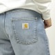 �����ϡ��� ��� ������ ������ CARHARTT WIP �ܥȥॹ �ǥ˥� �ơ��ѡ��� NEWEL PANT RELAXED TAPERED FIT DENIM LIGHT USED WASH I029208 01WI AB0B B1C C2D D1E E07F