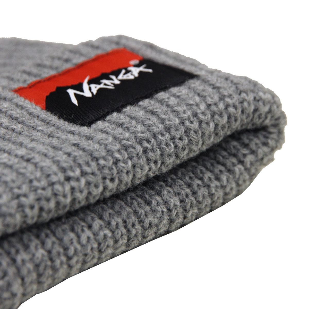 �ʥ� ��� ��ǥ����� �˥åȥ���å� ��������Ź NANGA ���� �˥å�˹ �ӡ��ˡ� BOX LOGO BULKY BEANIE CAP N2532-3C059A GRY GREY