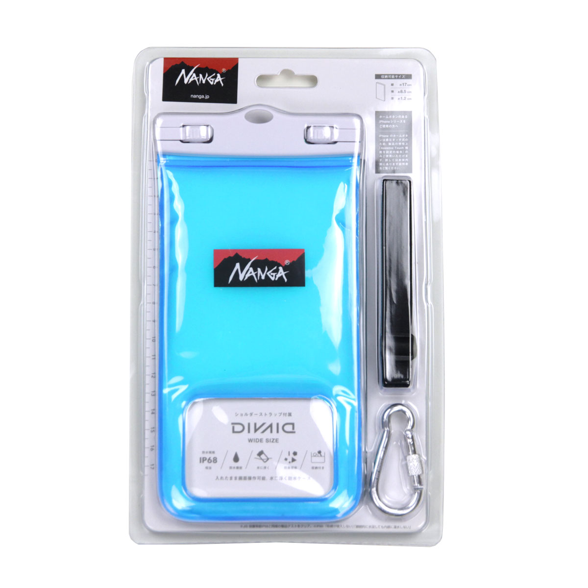 �ʥ� ��� ��ǥ����� ���ޥۥ����� ��������Ź NANGA ���ޡ��ȥե����� ���ӥ����� FLOATING PHONE PROTECT CASE L.BLU LIGHT BLUE NA2454-3A510