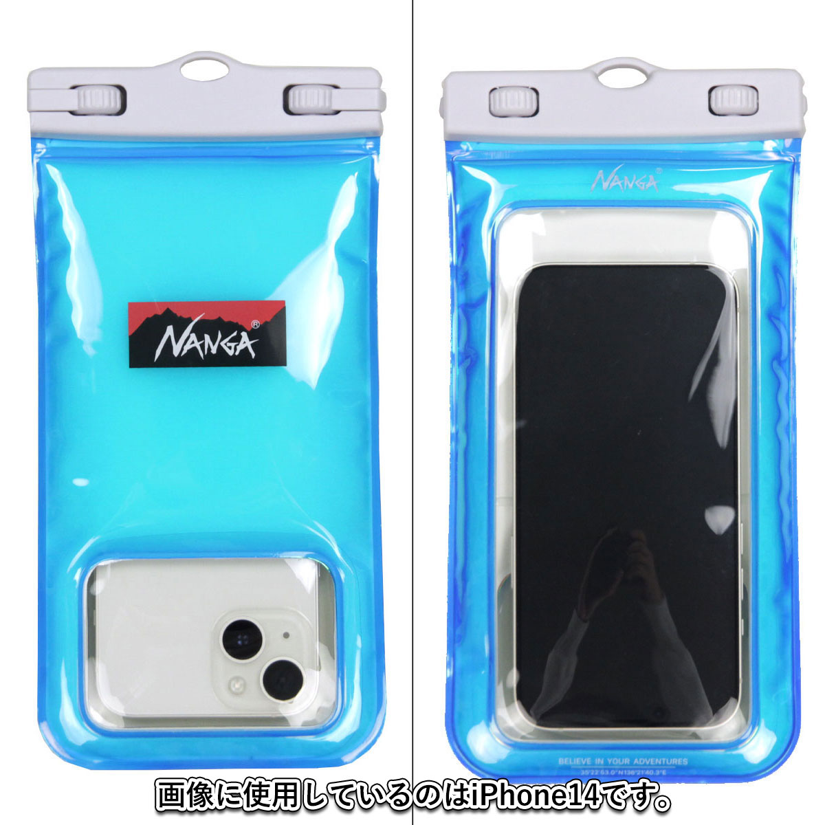 �ʥ� ��� ��ǥ����� ���ޥۥ����� ��������Ź NANGA ���ޡ��ȥե����� ���ӥ����� FLOATING PHONE PROTECT CASE L.BLU LIGHT BLUE NA2454-3A510
