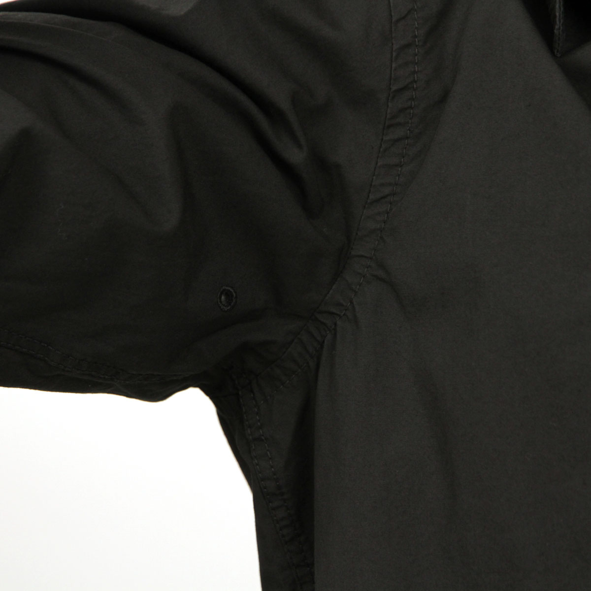 ̡ǥ   Ź Nudie Jeans Ĺµ  GABRIEL PLAIN WORK SHIRT BLACK B01 140622 3009 A62B B1C C1D D6E E13F