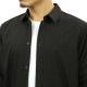 ̡ǥ   Ź Nudie Jeans Ĺµ  GABRIEL PLAIN WORK SHIRT BLACK B01 140622 3009 A62B B1C C1D D6E E13F