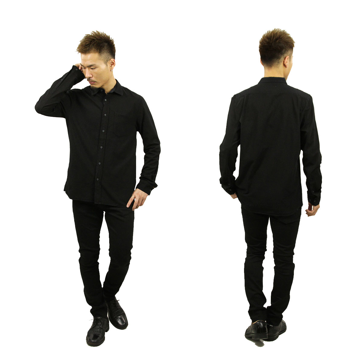 �̡��ǥ��������� ����� ��� ��������Ź Nudie Jeans Ĺµ�����  Henry Black 140374 A62B B1C C1D D6E E13F