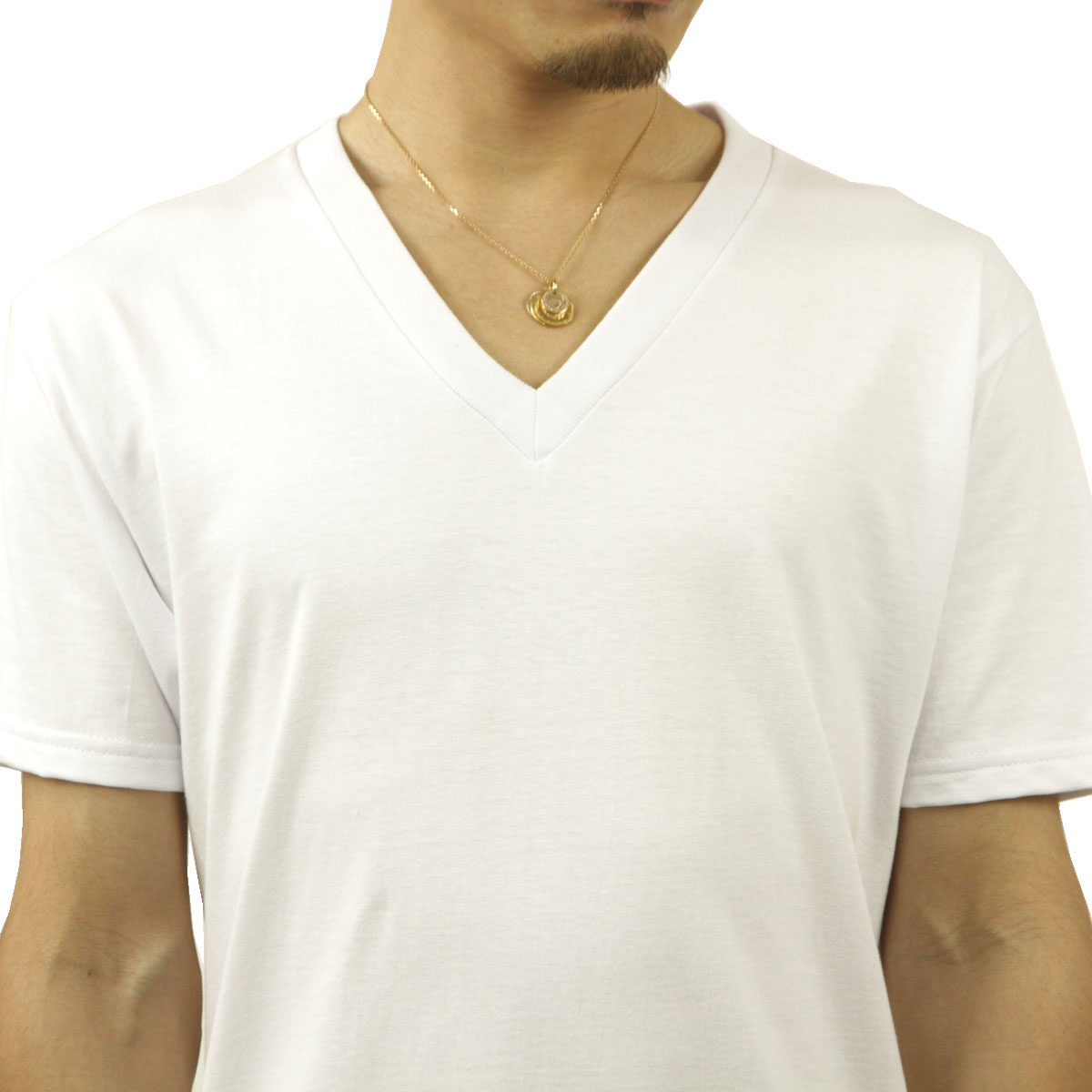 �ץ������ T����� ��� ������ PROCLUB ȾµT����� V�ͥå�T����� HEAVY WEIGHT V-NECK T-SHIRT WHITE #105  �礭�������� AB6B B1C C1D D1E E01F