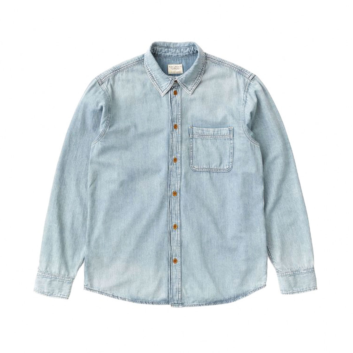 �̡��ǥ��������� �ǥ˥ॷ��� ��� ��������Ź Nudie Jeans Ĺµ����� HEBBE DENIM SHIRTS SUNDAYS 140728 B26 A62B B1C C1D D6E E07F