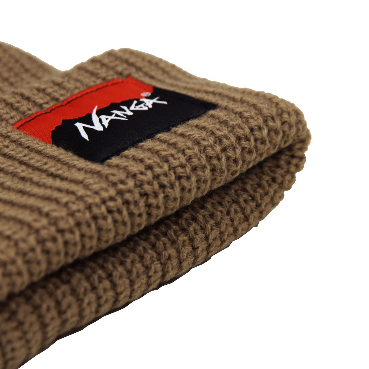 �ʥ� ��� ��ǥ����� �˥åȥ���å� ��������Ź NANGA ���� �˥å�˹ �ӡ��ˡ� BOX LOGO BULKY BEANIE CAP N2532-3C059A BEG BEIGE