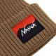 �ʥ� ��� ��ǥ����� �˥åȥ���å� ��������Ź NANGA ���� �˥å�˹ �ӡ��ˡ� BOX LOGO BULKY BEANIE CAP N2532-3C059A BEG BEIGE