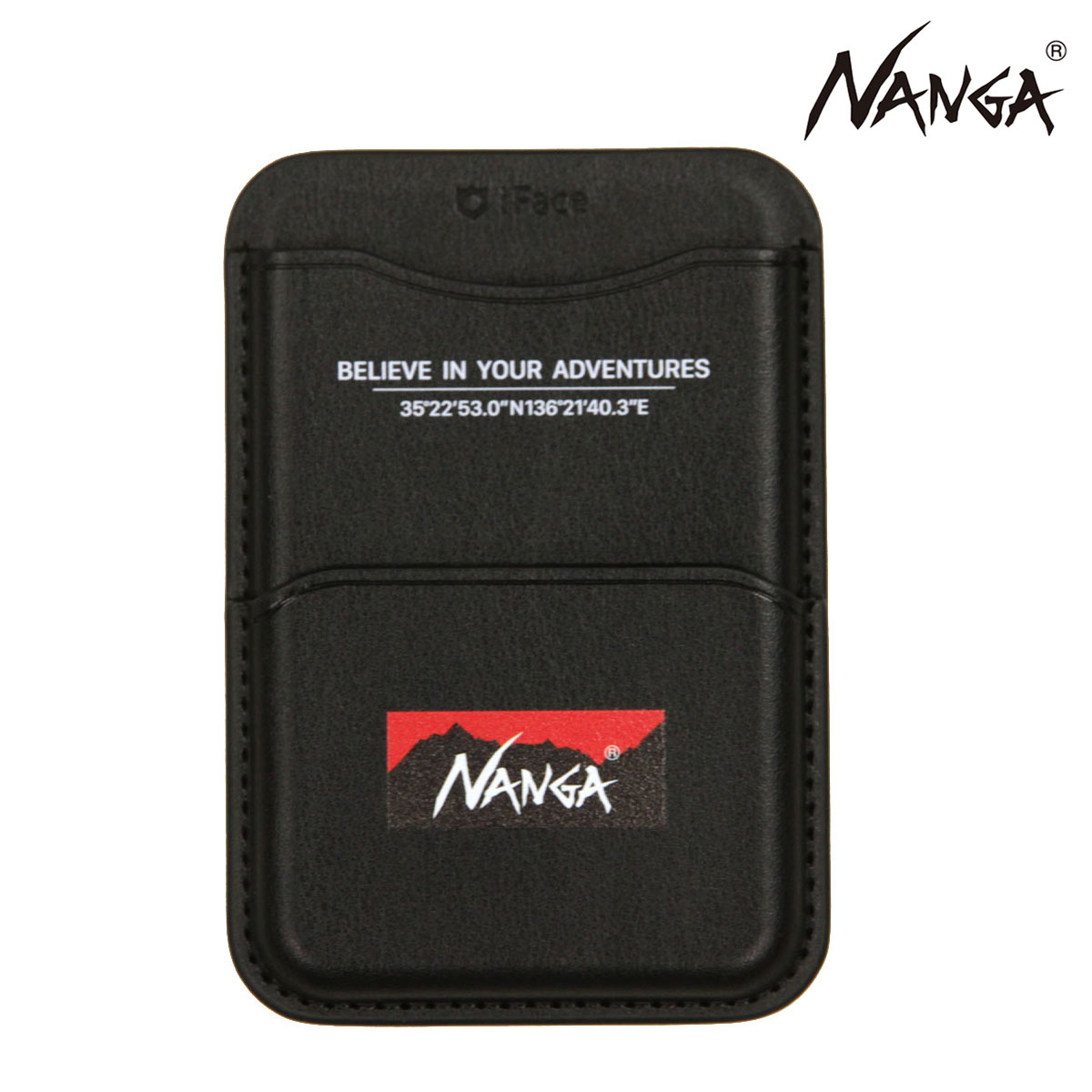 �ʥ� ��� ��ǥ����� �����ɥ����� ��������Ź NANGA �����ɥ�����å� �����ɥݥ��å� NANGA LOGO CARD WALLET BLK BLACK N2600-3Z049Z