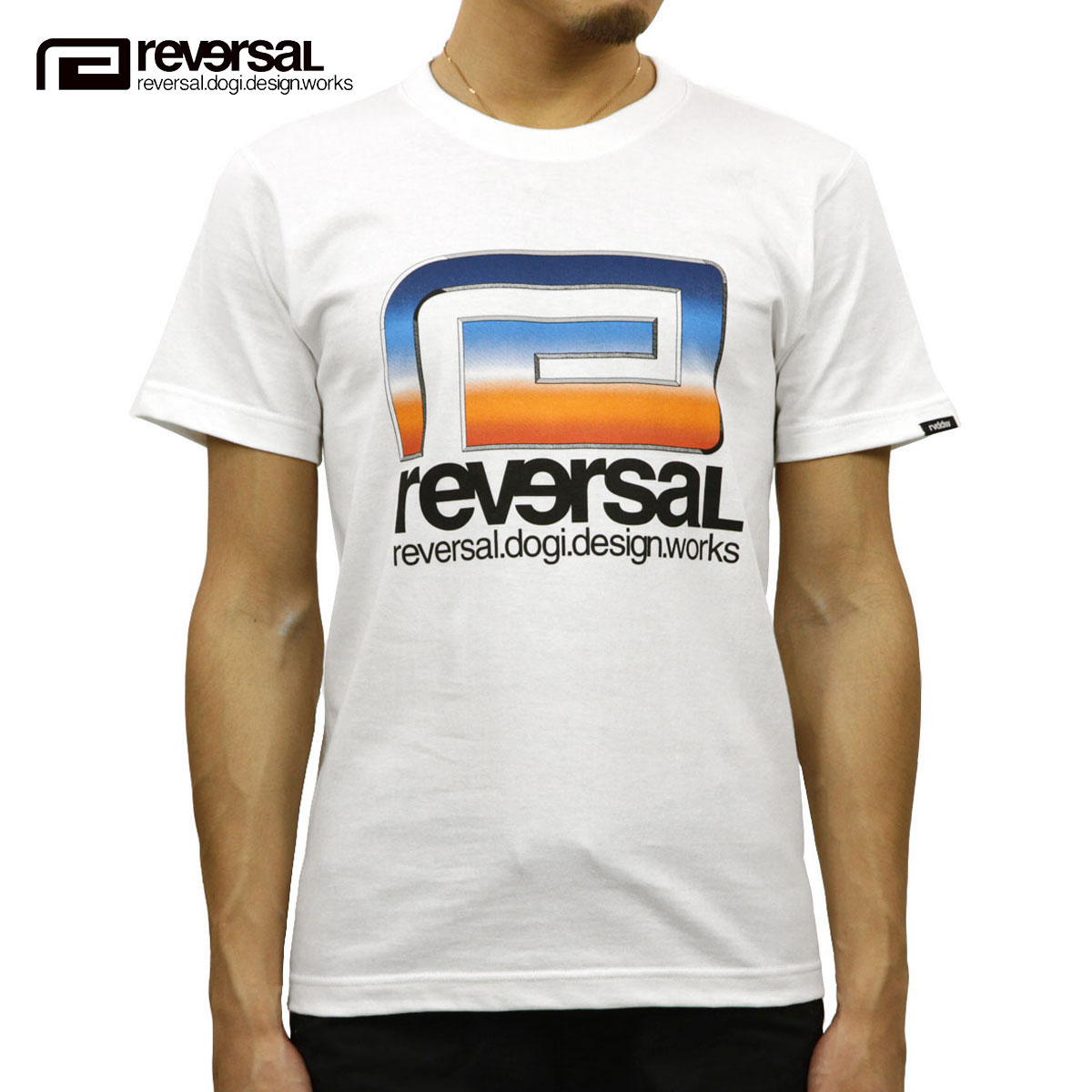 ��С����� T����� ��� ��������Ź REVERSAL ȾµT�����  ���åȥ�T����� RETRO FUTURE BIG MARK COTTON TEE rv19aw039 WHITE A06B B1C C1D D1E E01F