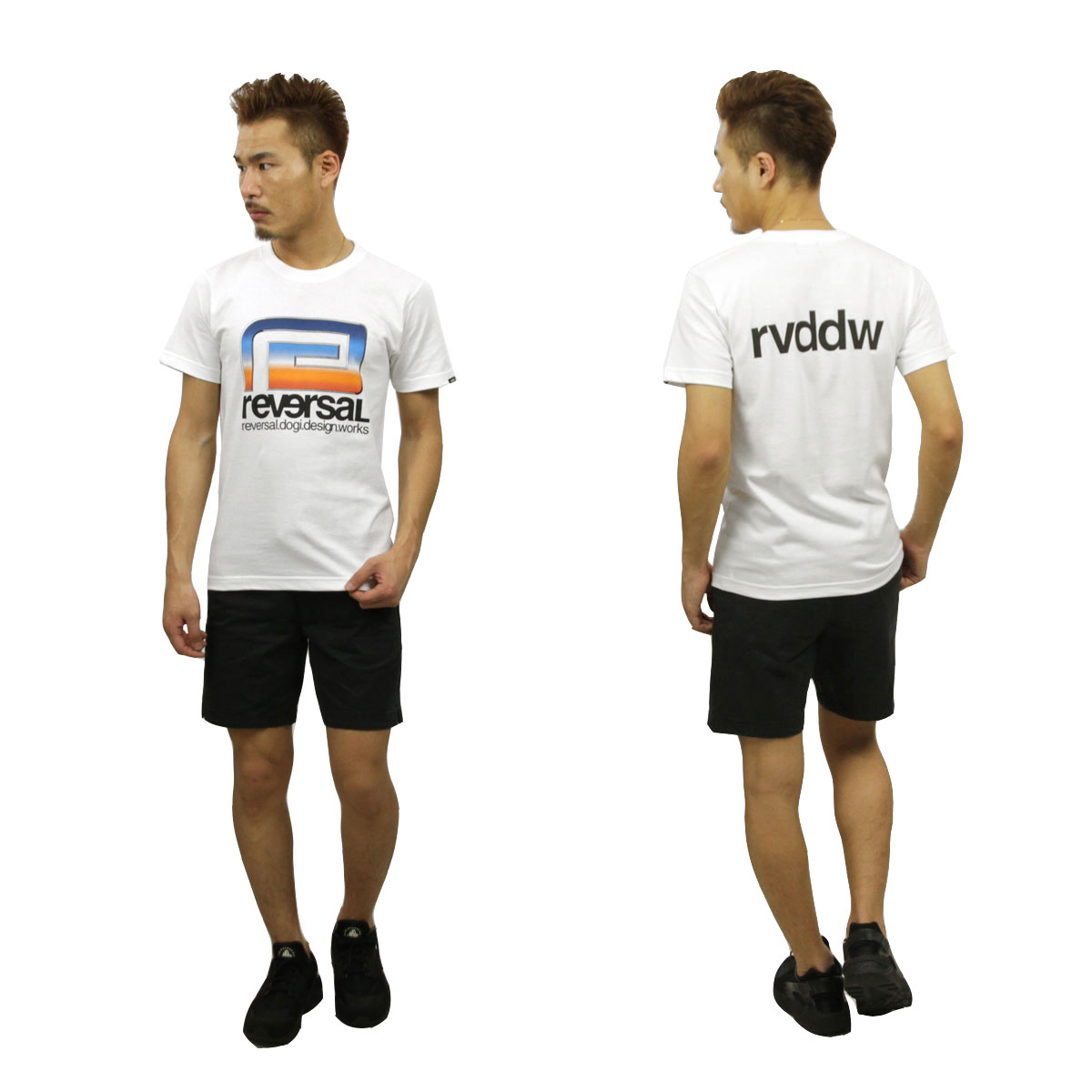 ��С����� T����� ��� ��������Ź REVERSAL ȾµT�����  ���åȥ�T����� RETRO FUTURE BIG MARK COTTON TEE rv19aw039 WHITE A06B B1C C1D D1E E01F