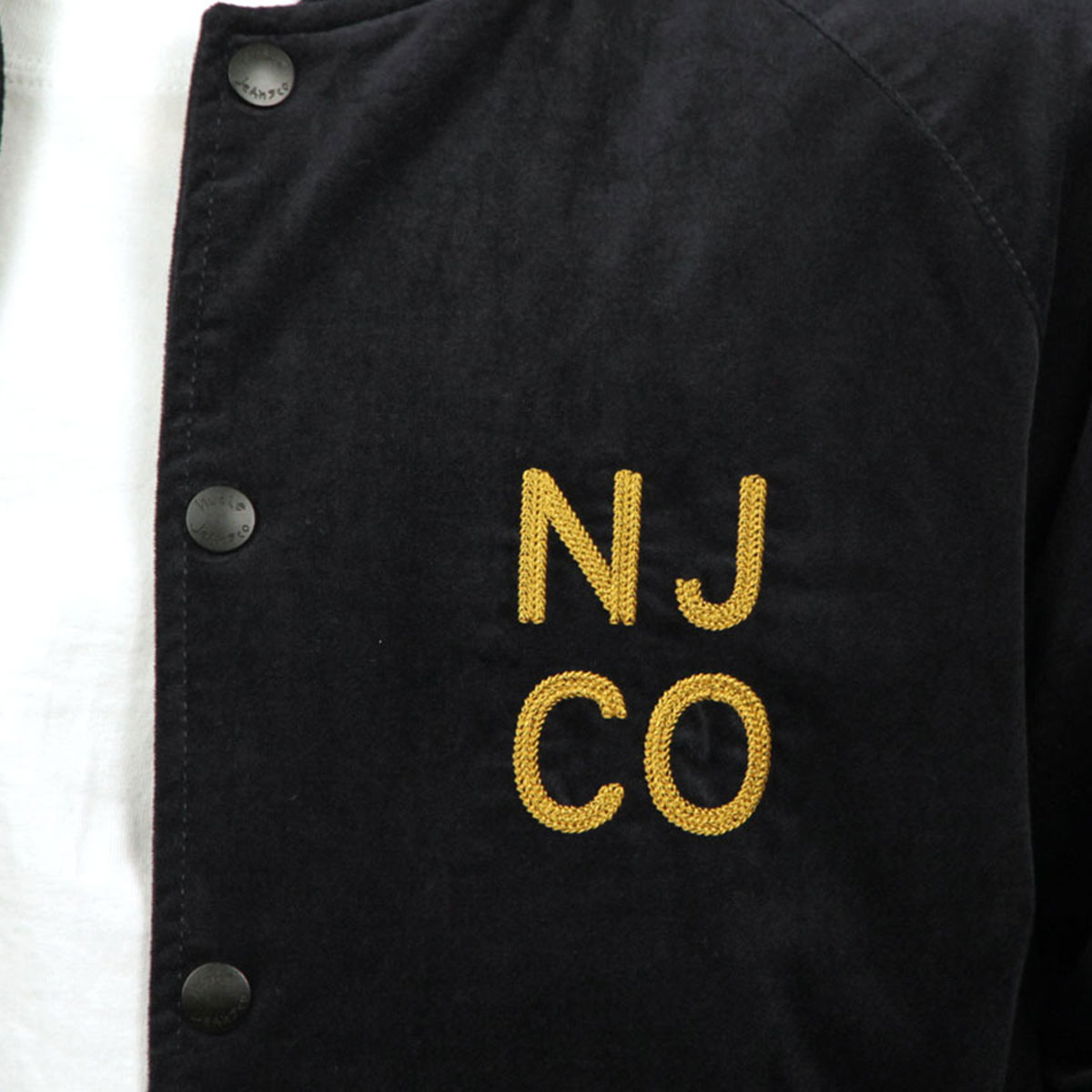 �̡��ǥ��������� ���㥱�å� ��� ��������Ź Nudie Jeans ���������ॸ�㥱�å� MARK VELVET STADIUM JACKET NAVY B25 160640 5008 A62B B1C C1D D4E E13F