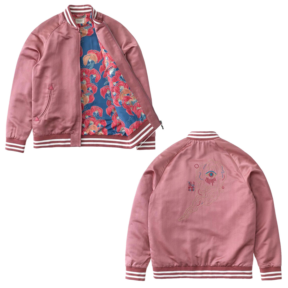 �̡��ǥ��������� ���㥱�å� ��� ��������Ź Nudie Jeans �������� ���ƥ󥸥㥱�å� MARK BASEBALL EYE CLOUD JACKET DUSTY RED R32 160665 A62B B1C C1D D4E E11F