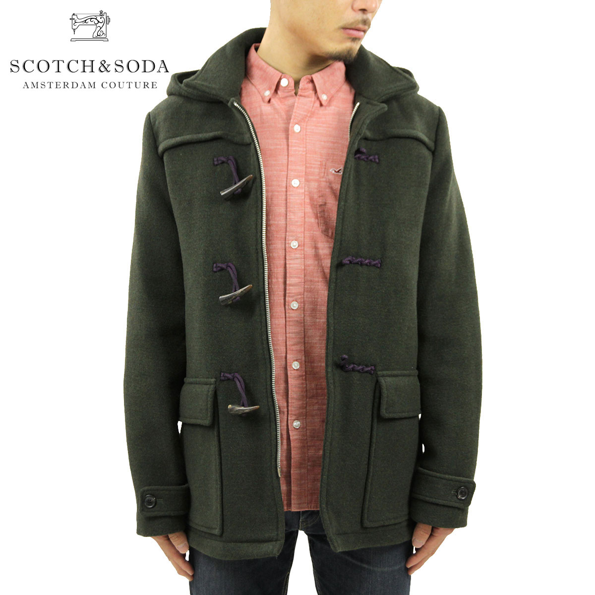 åɥ   Ź SCOTCHSODA 㥱å  Classic duffle coat in wool quality 101343 7B A39B B1C C1D D4E E08F