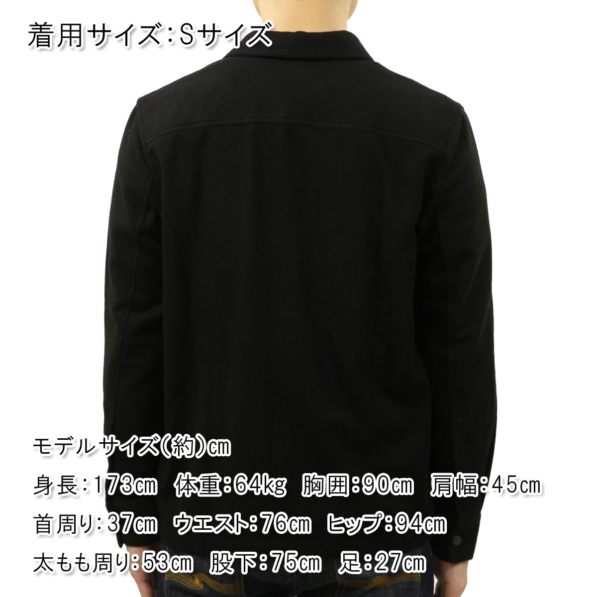 �̡��ǥ��������� ����ĥ��㥱�å� ��� ��������Ź Nudie Jeans Ĺµ �ܥ�������� ������ �����奢�륷��� STEN WOOL SOLID OVERSHIRT 140667 B01 BLACK A62B B1C C1D D4E E13F