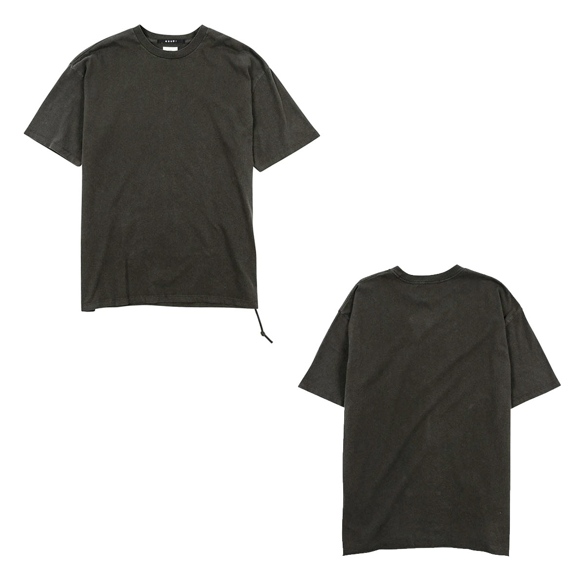 ���� ��� ȾµT����� ��������Ź KSUBI ����ץ� ���롼�ͥå� BIGGIE SHORT SLEEVE TEE BACK TO BLACK 5000004069 BLKKLB