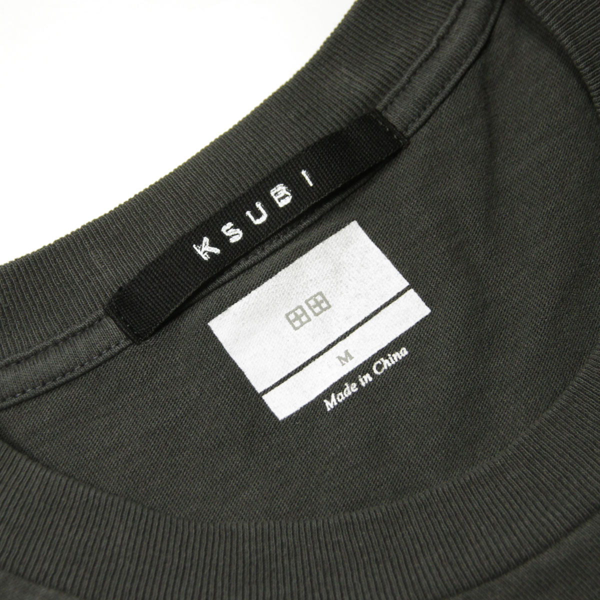 ���� ��� ȾµT����� ��������Ź KSUBI ����ץ� ���롼�ͥå� BIGGIE SHORT SLEEVE TEE BACK TO BLACK 5000004069 BLKKLB