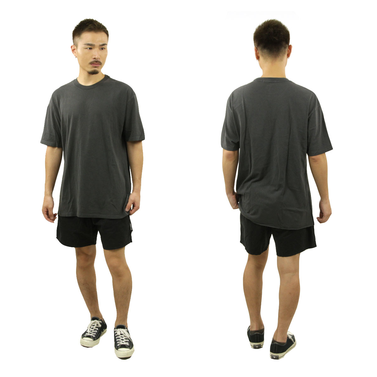 ���� ��� ȾµT����� ��������Ź KSUBI ����ץ� ���롼�ͥå� BIGGIE SHORT SLEEVE TEE BACK TO BLACK 5000004069 BLKKLB