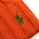 �ݥ� ���ե������ ��� ��ǥ����� �˥åȥ���å� ������ POLO RALPH LAUREN �����֥�˥å� �˥å�˹ �ӡ��ˡ� RECYCLED CHUNKY CABLE BEANIE PC0939 841 SPECTRUM ORANGE