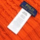 �ݥ� ���ե������ ��� ��ǥ����� �˥åȥ���å� ������ POLO RALPH LAUREN �����֥�˥å� �˥å�˹ �ӡ��ˡ� RECYCLED CHUNKY CABLE BEANIE PC0939 841 SPECTRUM ORANGE