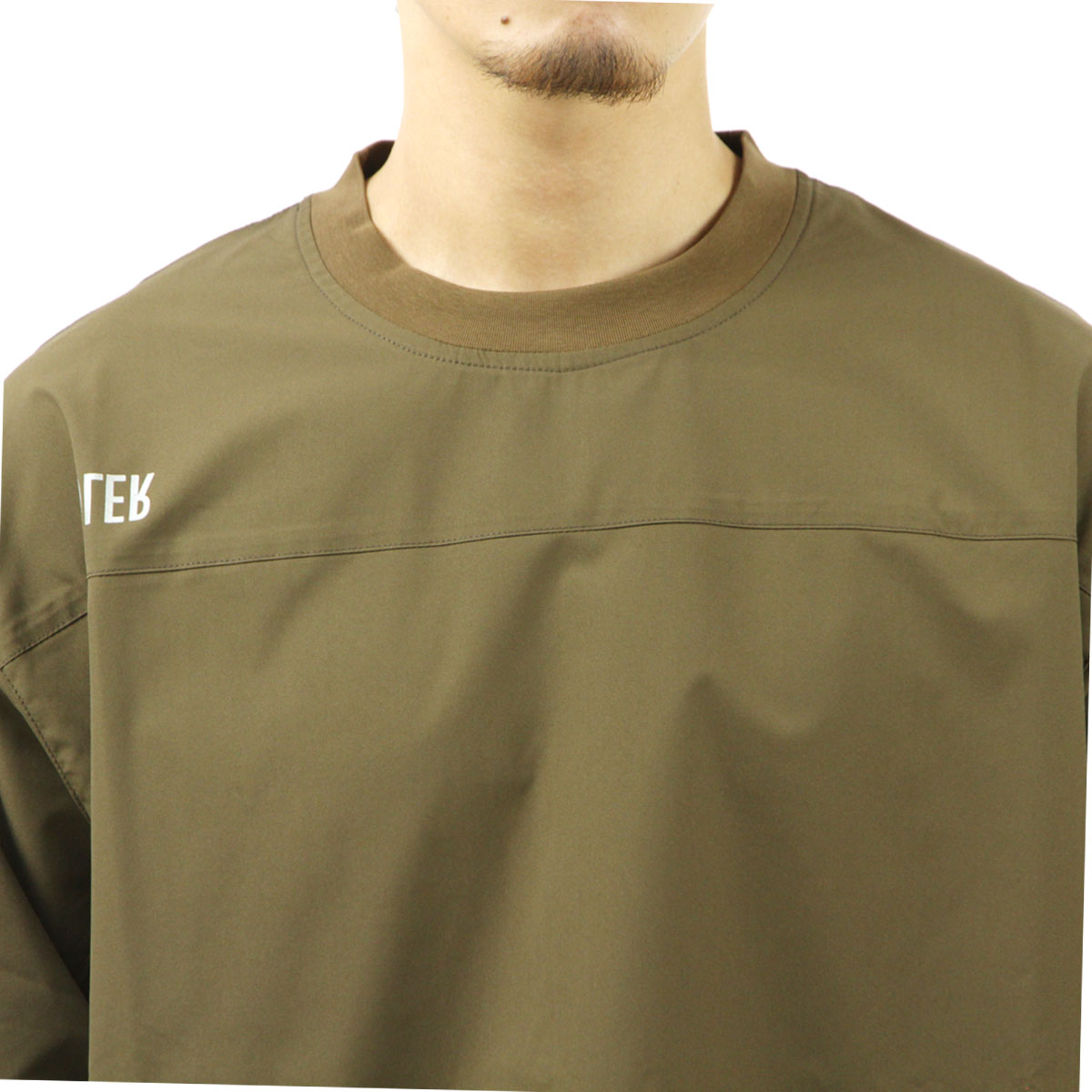 �ݡ��顼 ��� ��ʬµT����� ��������Ź POLER ���롼�ͥå� �ɥ饤T����� RELOP 2 DRY FOOTBALL SHIRT DC 241MCV0076-BRN BROWN