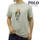 �ݥ� ���ե������ ��� ȾµT����� ������ POLO RALPH LAUREN ���롼�ͥå� �ݥ��٥� BEAR SHORT SLEEVE T-SHIRT GREY 710854497