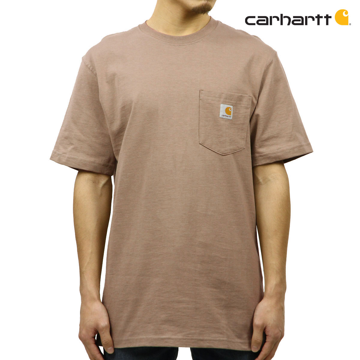 �����ϡ��� CARHARTT ������ ��� Ⱦµ�ݥ��å�T����� WORKWEAR POCKET SHORT-SLEEVE T-SHIRT K87 DES DESERT A11B B1C C1D D1E E05F
