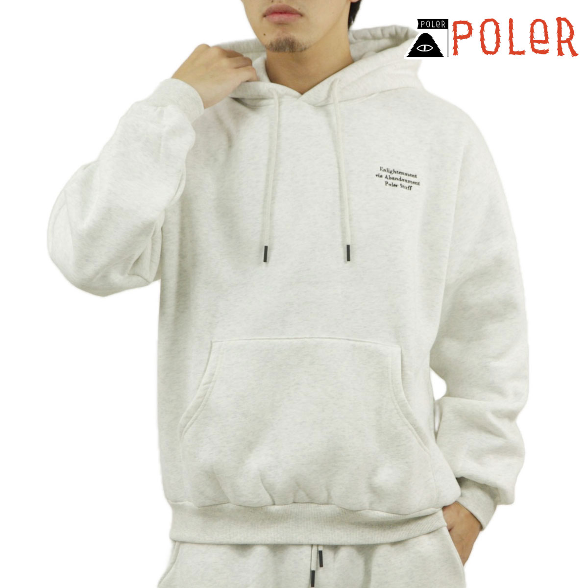 �ݡ��顼 ��� �ץ륪���С��ѡ����� ��������Ź POLER �ա��ǥ��� �������å� ENLIGHTENMENT HOOD PARKA D 243MCV0069-ASH ASH