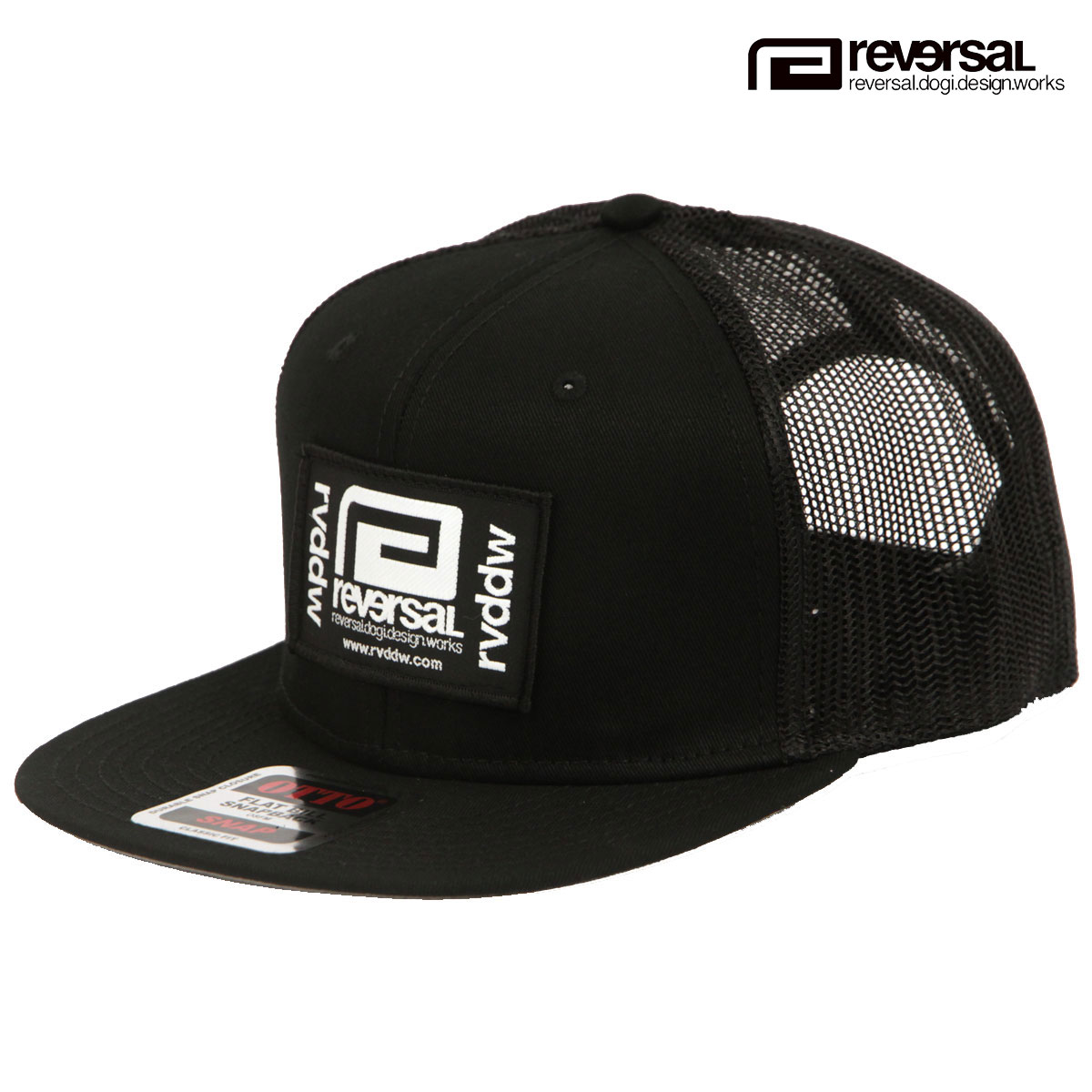 ��С����� ��� ��ǥ����� ����å� ��������Ź REVERSAL ���� ��å��奭��å� HEAD GEAR PATCH MESH CAP �̎ގ׎��� rv25ss711-BK BLACK A06B B3C C3D D4E E13F