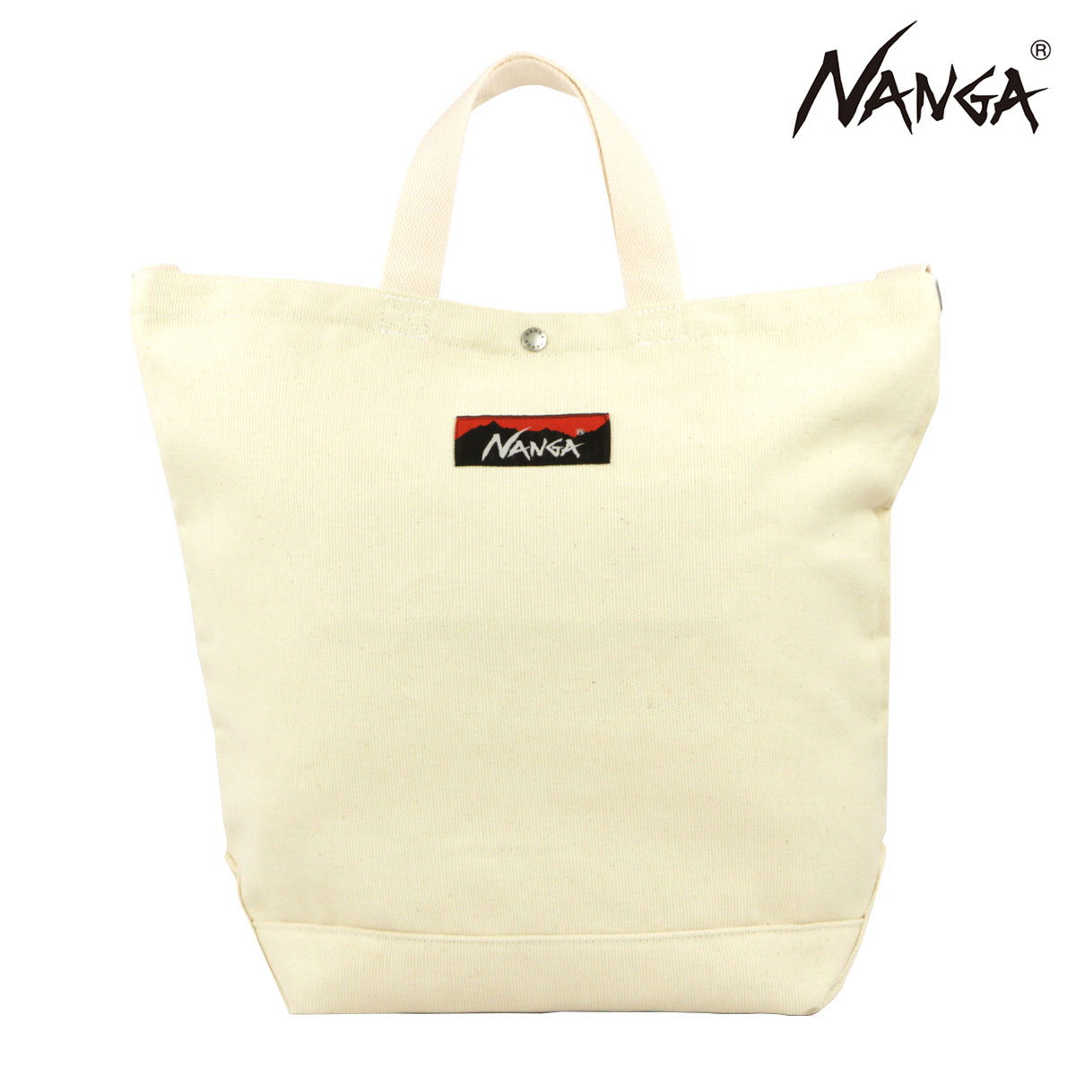 �ʥ� ��� ��ǥ����� �ȡ��ȥХå� ��������Ź NANGA �����Х��ȡ��� ���� NANGA LOGO 2WAY CANVAS TOTE BAG NTL NATURAL N2600-3O069Z