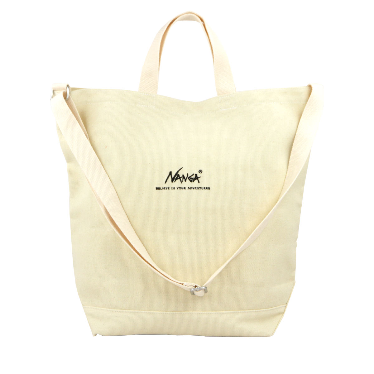 �ʥ� ��� ��ǥ����� �ȡ��ȥХå� ��������Ź NANGA �����Х��ȡ��� ���� NANGA LOGO 2WAY CANVAS TOTE BAG NTL NATURAL N2600-3O069Z