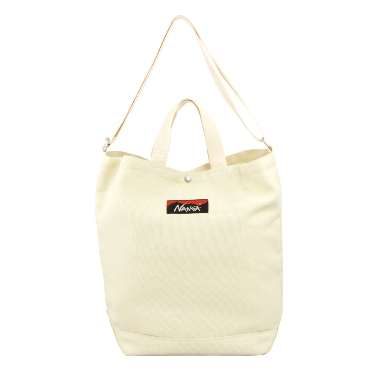 �ʥ� ��� ��ǥ����� �ȡ��ȥХå� ��������Ź NANGA �����Х��ȡ��� ���� NANGA LOGO 2WAY CANVAS TOTE BAG NTL NATURAL N2600-3O069Z