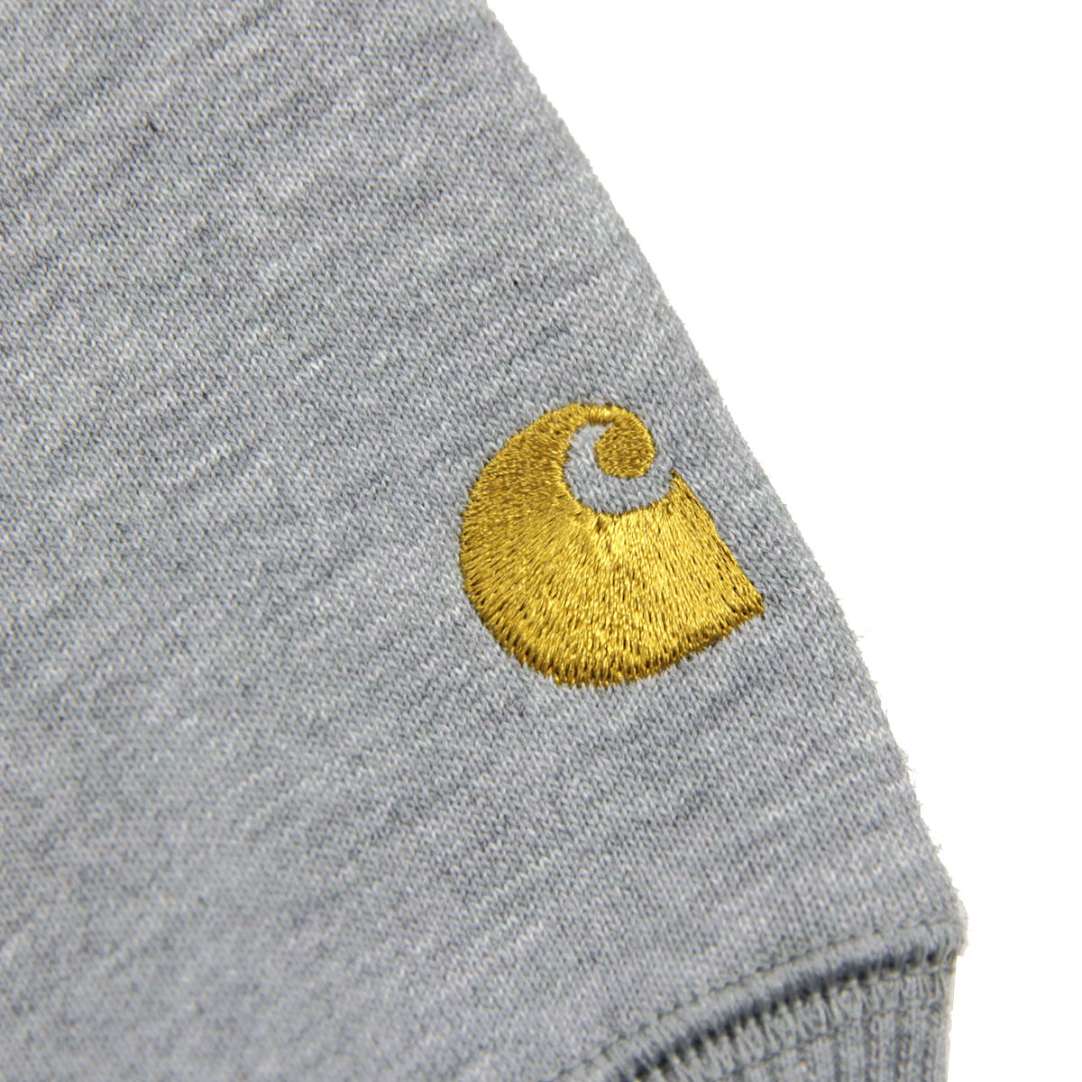 �����ϡ��� ��� �ѡ����� ������ CARHARTT WIP �ץ륪���С� ���� �ա��ǥ��� HOODED CHASE SWEATSHIRT PULLOVER PARKA GREY HEATHER / GOLD I033661 00MXX AB0B B1C C1D D5E E02F