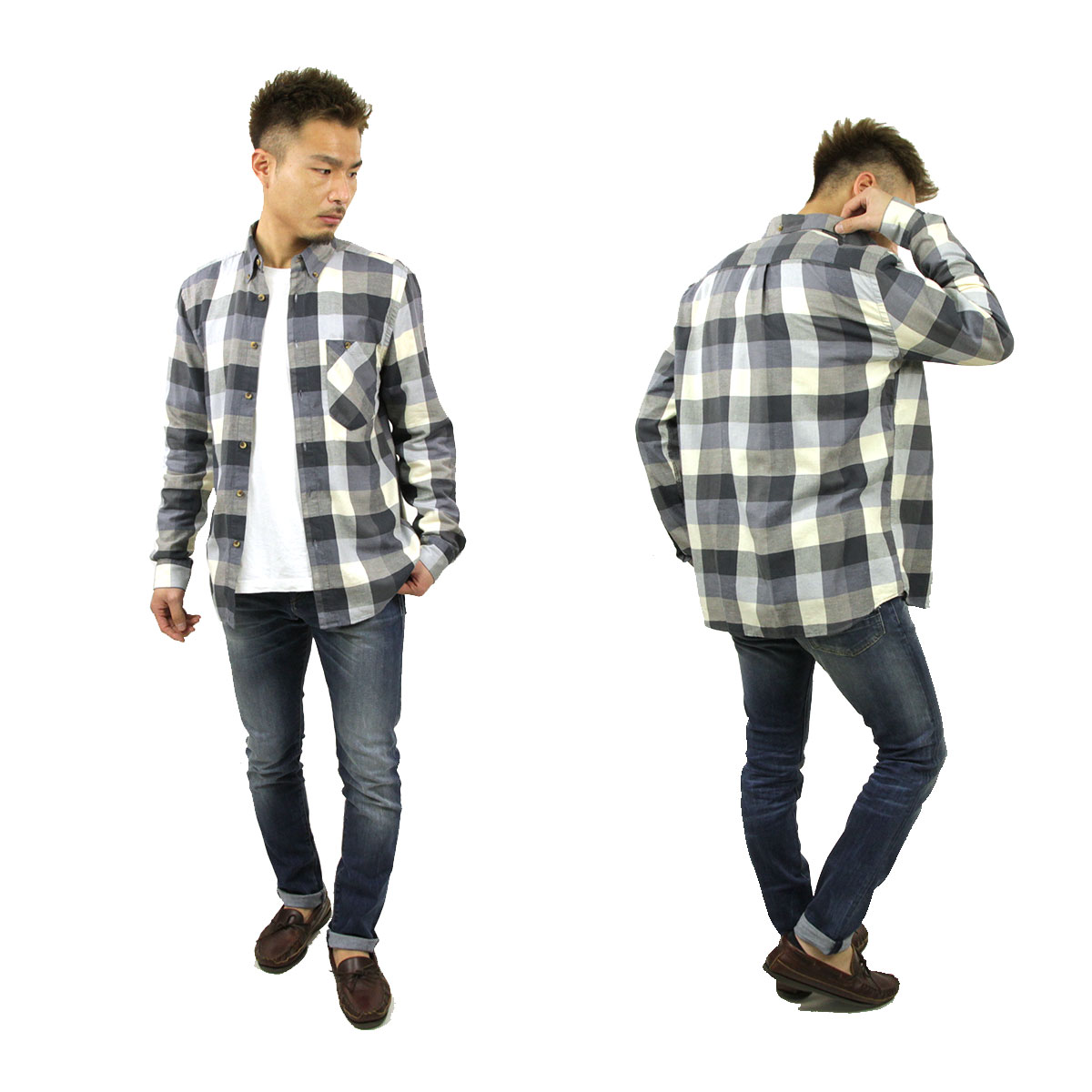 �̡��ǥ��������� ����� ��� ��������Ź Nudie Jeans Ĺµ�����  Stanley Blue 140340 A62B B1C C1D D6E E07F